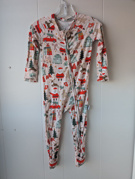 Dear Aspen Santa Sleeper 6-12 Months