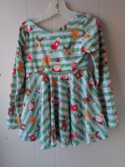 Little Lovies Christmas Long Sleeve 5/6 Years