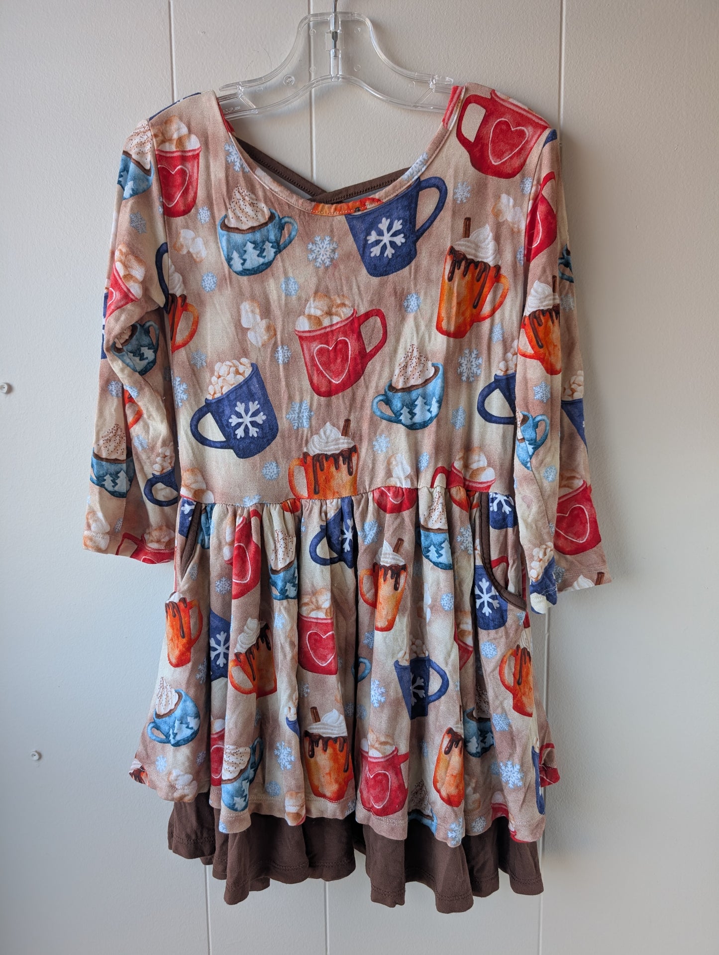 Hanlyn Collective Hot Cocoa Dress Size 4T