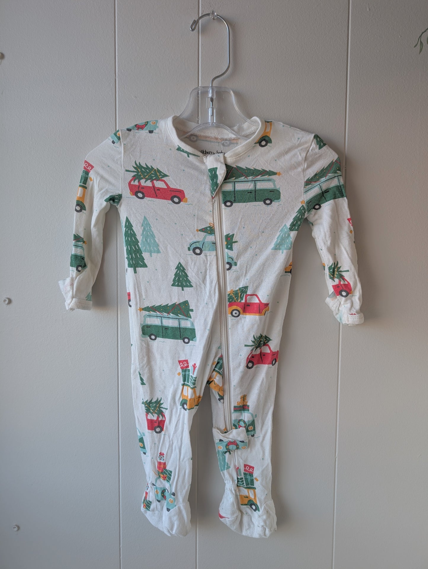 Silkberry Baby Christmas Truck Sleeper 0-3 Months